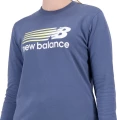 Свитшот женский New Balance SPORT CORE SHADOW синий WT31816VTI