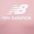 Футболка подростковая New Balance ESSENTIALS STACKED LOGO JERSEY розовая YT31541HAO