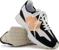 Кроссовки New Balance 327 черно-бело-оранжевые MS327SO