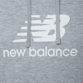 Худі New Balance NB STACKED LOGO сіре MT41501AG