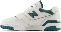 Кроссовки женские New Balance 550 бело-темно-зеленые BBW550BI
