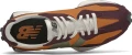 Кроссовки New Balance 327 оранжево-коричнево-оливковые MS327LY1