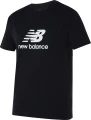 Футболка New Balance NB STACKED LOGO чорна MT41502BK