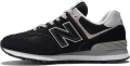 Кроссовки New Balance 574 CLASSIC GL черно-серые ML574EVB