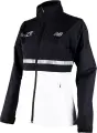 Вітровка для бігу жіноча New Balance LONDON EDITION MARATHON JACKET чорно-біла WJ31201D
