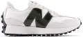 Кроссовки женские New Balance 327 бело-молочно-темно-оливковые WS327JWA