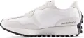 Кроссовки женские New Balance 327 бело-молочно-темно-оливковые WS327JWA