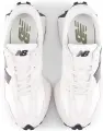 Кроссовки женские New Balance 327 бело-молочно-темно-оливковые WS327JWA