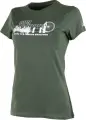 Футболка женская New Balance ICON GRAPHIC TEE темно-зеленая WT31605D