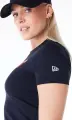 Футболка женская New Era SLIM CHICAGO BULLS черная 60564918