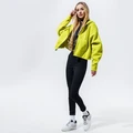 Толстовка женская Nike NSW FZ FLC TREND желтая CK1505-344