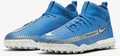 Сороконіжки (шиповки) підліткові Nike Phantom GT Academy Dynamic Fit TF синьо-сірі CW6695-400