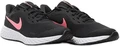 Кроссовки подростковые Nike REVOLUTION 5 (GS) черно-розовые BQ5671-002