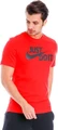 Футболка Nike NSW TEE JUST DO IT SWOOSH красно-черная AR5006-657