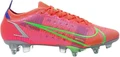 Бутси Nike VAPOR 14 ELITE SG-PRO AC рожево-салатові CV0988-600