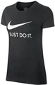 Футболка женская Nike NSW TEE JDI SLIM черная CI1383-010