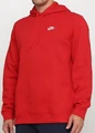 Толстовка Nike Sportswear Mens Hoodie PO Fleece Club червона 804346-657