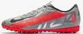Сороконожки (шиповки) Nike MERCURIAL VAPOR 13 ACADEMY TF серо-красные AT7996-906