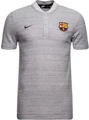 Поло Nike FC Barcelona Authentic Grand Slam серое 892335-014