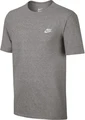 Футболка Nike Sportswear Tee Club Embroidered FTRA серая 827021-063