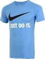 Футболка Nike TEE-NEW JDI SWOOSH синяя 707360-412