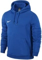 Толстовка подростковая Nike Team Club Crew Junior синяя 658500-463