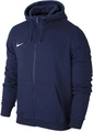 Толстовка Nike Team Club Fullzip Hoody Jacket темно-синяя 658497-451