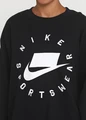 Свитшот женский Nike Sportswear French Terry Crew черная AR3052-010