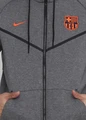 Толстовка Nike FC Barcelona Sportswear Tech Fleece WR Aut сіра AA1929-095