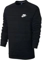 Свитшот Nike Sportswear Mens Advance 15 Crew LS Knit черный 861758-010