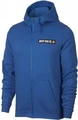 Толстовка Nike Sportswear Hbr Full-Zip Fleece синя 928703-403
