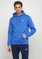Толстовка Nike Sportswear Mens Hoodie PO Fleece Club синяя 804346-403