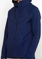 Толстовка Nike Sportswear Tech Fleece Windrunner FZ синяя 805144-451