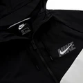 Ветровка Nike NSW WR JKT HD GX QS черно-белая AJ1396-010