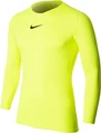 Термобелье футболка д/р Nike PARK FIRST LAYER желтая AV2609-702