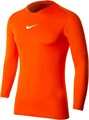 Термобелье футболка д/р Nike PARK FIRST LAYER оранжевая AV2609-819