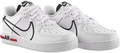 Кроссовки подростковые Nike AIR FORCE 1 REACT (GS) белые CD6960-100