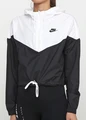 Ветровка женская Nike HRTG JKT WNDBRKR черно-белая AR2511-010