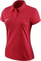 Поло женское Nike WOMEN'S ACADEMY 18 красное 899986-657