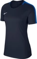 Футболка жіноча Nike WOMEN'S ACADEMY 18 синя 893741-451