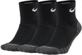 Носки Nike DRY CUSHION QUARTER черные SX5549-010 (3 пары)