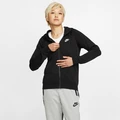 Толстовка жіноча Nike NSW ESSNTL HOODIE FZ FLC чорна BV4122-010