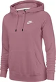 Толстовка жіноча Nike NSW ESSNTL HOODIE PO FLC рожева BV4124-614