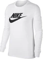 Лонгслив женский Nike NSW TEE ESSNTL LS ICON FUTURA белый BV6171-100