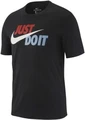 Футболка Nike NSW TEE JUST DO IT SWOOSH черная AR5006-010