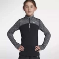 Реглан підлітковий Nike ELEMENT HALF-ZIP RUNNING TOP чорний 938909-010