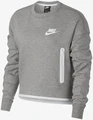 Свитшот женский Nike SPORTSWEAR TECH FLEECE CREW серый 939929-063