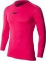 Термобелье футболка д/р Nike DRY PARK FIRST LAYER розовая AV2609-616