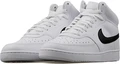 Кроссовки Nike Court Vision Mid бело-черные CD5466-101