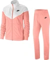 Костюм спортивный женский Nike NSW TRK SUIT PK бело-розовый BV4958-698